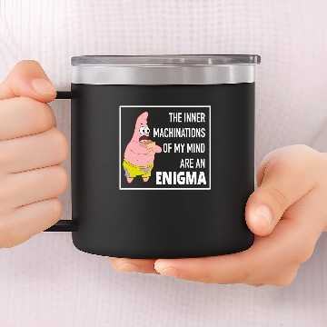 Discover Spongebob Squarepants - Patrick Star - Enigma Zip 14oz Stainless Steel Tumblers
