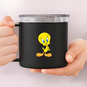 Discover Hello Tweety! Unisex Crewneck Hawaiians 14oz Stainless Steel Tumblers