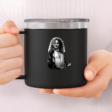 Discover ROBERT PLANT "LIPS"  14oz Stainless Steel Tumblers