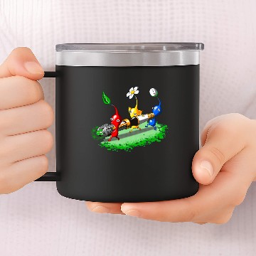 Discover Pikmin Who - Pikmin - 14oz Stainless Steel Tumblers