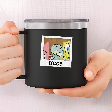 Discover Nic.kel.ode.on Spongebob Squarepants Bros Graphic 14oz Stainless Steel Tumblers