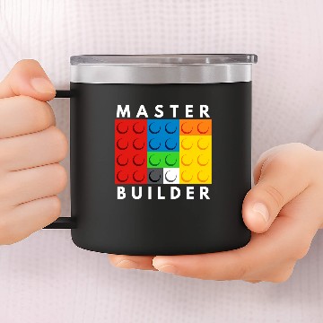 Discover Lego Pullover 14oz Stainless Steel Tumblers, Toy brick 14oz Stainless Steel Tumblers