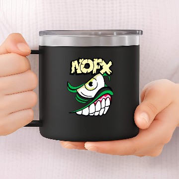 Discover NOFX SMILE - Nofx - Zip 14oz Stainless Steel Tumblers