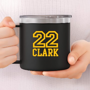 Discover Caitlin Clark 22 14oz Stainless Steel Tumblers
