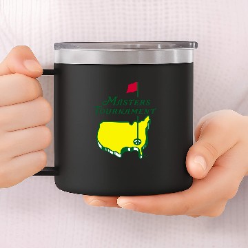 Discover Masters Tournament Logos History 14oz Stainless Steel Tumblers