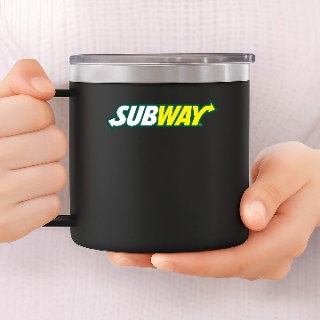 Discover Subways Logo 14oz Stainless Steel Tumblers