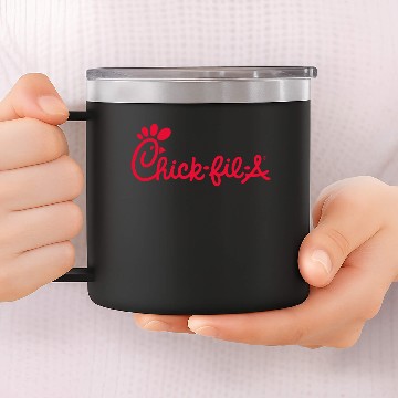 Discover Chick fil-A Logo Zip 14oz Stainless Steel Tumblers