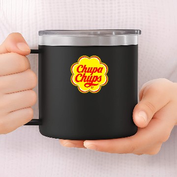 Discover Chupas Chups Logo Baseball Tees 14oz Stainless Steel Tumblers