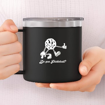 Discover Do You Pickleball Retro vintages Design 14oz Stainless Steel Tumblers