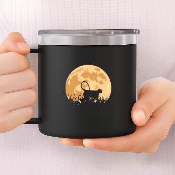 Discover Ape before Moon 14oz Stainless Steel Tumblers