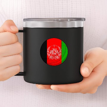 Discover Cricket Fan Afghanistan Cricket Ball Afghan Cricket Fan Flag Baseball Tees 14oz Stainless Steel Tumblers