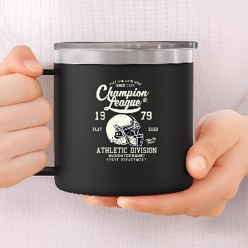 Discover Champion League Any given Sunday 14oz Stainless Steel Tumblers