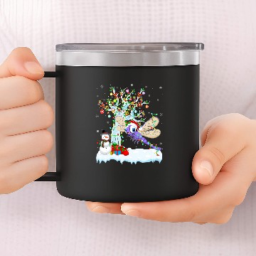 Discover Dragonfly xmass Element Tree Lighting Dragonfly Christmas 12 14oz Stainless Steel Tumblers