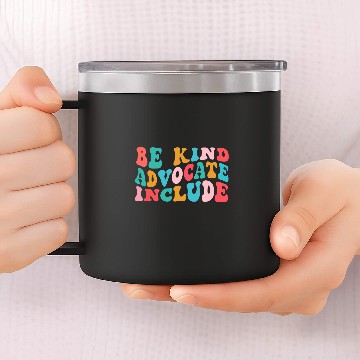 Discover be kind advocate include special ed teacher neurodiversity Baseball Tees 14oz Stainless Steel Tumblers
