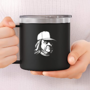 Discover Benjamin Franklin portrait 14oz Stainless Steel Tumblers