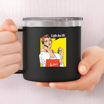 Discover As If Rosie 14oz Stainless Steel Tumblers