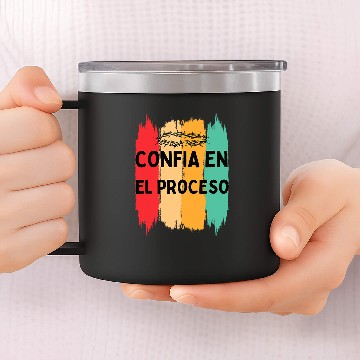 Discover TRUST THE PROCESS 14oz Stainless Steel Tumblers