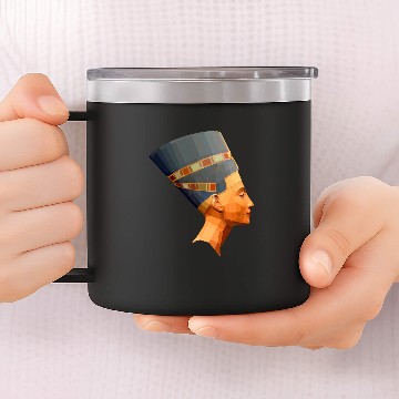 Discover Black Lives Matter Icon Queen Nefertiti 14oz Stainless Steel Tumblers