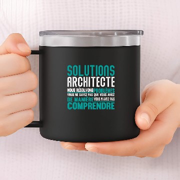 Discover Construction Builder Architect 14oz Stainless Steel Tumblers