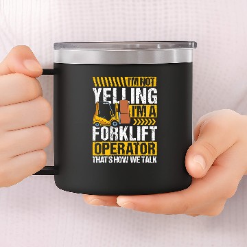 Discover Certified Forklift Operator Forklift Driver Quote Warehouse 27 Baseball Tees 14oz Stainless Steel Tumblers