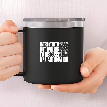 Discover Programmer Coder Programming Coding Software Rpa Developer Baseball Tees 14oz Stainless Steel Tumblers