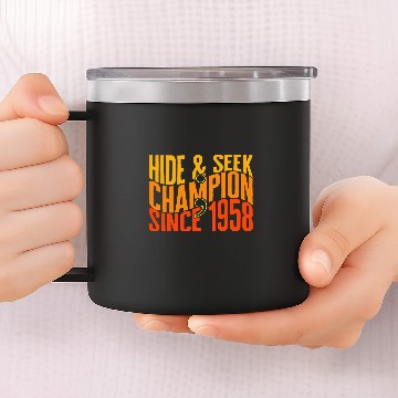 Discover Programmer Hide And Seek Champion Since 1985 Funny Coding So 14oz Stainless Steel Tumblers