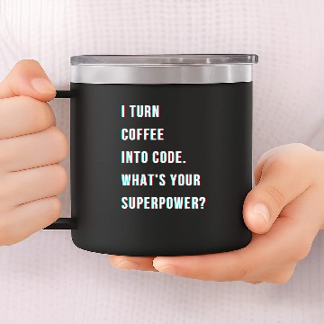 Discover Programmer Software Developer Debugging Coder Dev Zip 14oz Stainless Steel Tumblers
