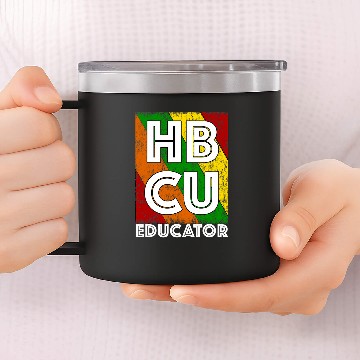 Discover HBCU Educator Professor Afrocentric 14oz Stainless Steel Tumblers