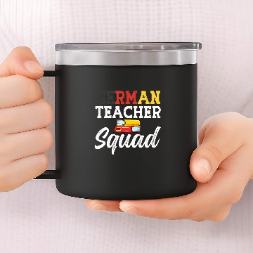 Discover German Teacher Germany Flag Language Lesson Student 6 Baseball Tees 14oz Stainless Steel Tumblers