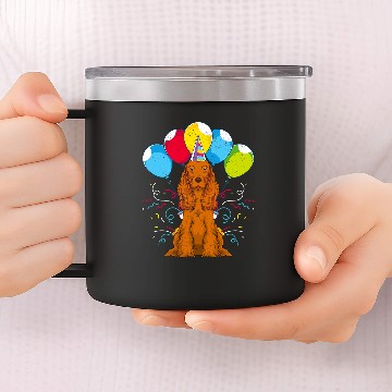 Discover Dog Cocker Spaniel Lover Pet Animal Kids Birthday Dog Owner Cocker Spaniel 14oz Stainless Steel Tumblers