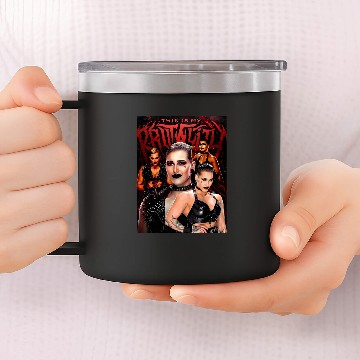 Discover Wrestling Entertainment Rhea Ripley Graphic 14oz Stainless Steel Tumblers