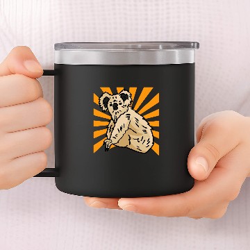 Discover Funny Bear Classic Koala Cute Bears 14oz Stainless Steel Tumblers