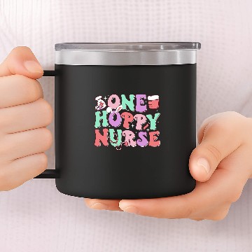 Discover Groovy One Hoppy nurses Bunny Spring Easter Nursing RN NICU 2 Baseball Tees 14oz Stainless Steel Tumblers
