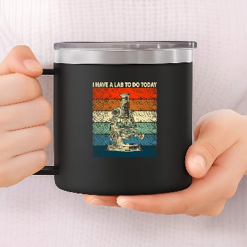Discover medicals Laboratory Scientist Technologist Lab Technician 14oz Stainless Steel Tumblers