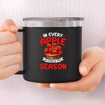 Discover Apple Picking Apple Tree Apple Fruit Lover Apple Farmer 28 14oz Stainless Steel Tumblers