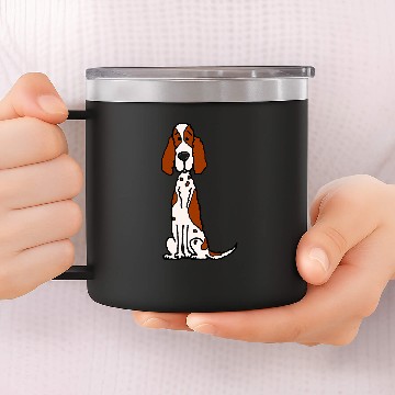 Discover English Setter Pet Smileteespetsa Funny English Setter Puppy Dog Cartoon Baseball Tees 14oz Stainless Steel Tumblers