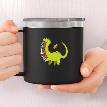 Discover Dinosaur Pet Brontosaurus Reader Bookmarks Reading Librarian Student Book 14oz Stainless Steel Tumblers