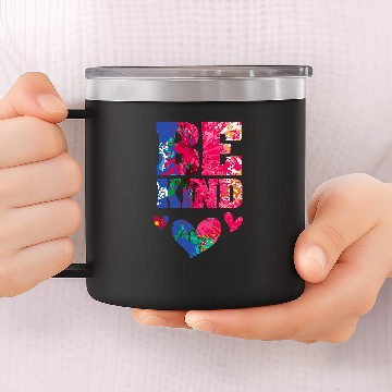 Discover Kindness Compassion Motivational Life Coachs Counselor Baseball Tees 14oz Stainless Steel Tumblers