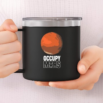 Discover Space Exploration Astronomy Gift astronomer scientist Zip 14oz Stainless Steel Tumblers