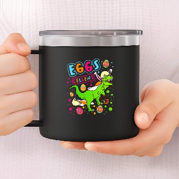 Discover Dinosaur Pet eggs cellent easter day sunday chocolate egg dinosaur dino 14oz Stainless Steel Tumblers