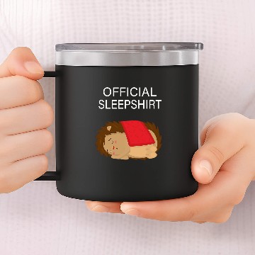 Discover Hedgehog Pet Official Sleep Hedgehogs Hedgehogs pyjama 14oz Stainless Steel Tumblers