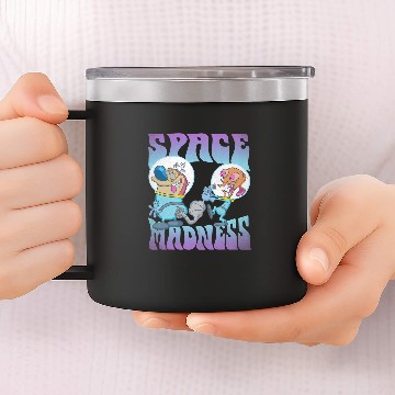 Discover Astronaut Job Ren and Stimpy Space Madness Astronaut 14oz Stainless Steel Tumblers