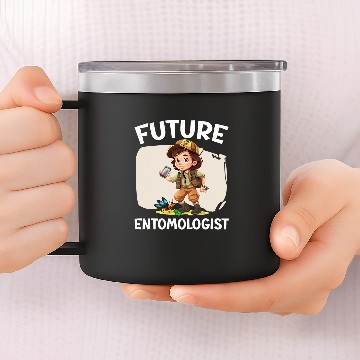 Discover Bug Catcher Bug Expert Insect Lover Entomologist Entomology Baseball Tees 14oz Stainless Steel Tumblers