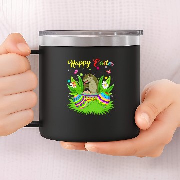 Discover Komodo Pet Lover Easter Egg Funny Komodo Dragon Easter Baseball Tees 14oz Stainless Steel Tumblers