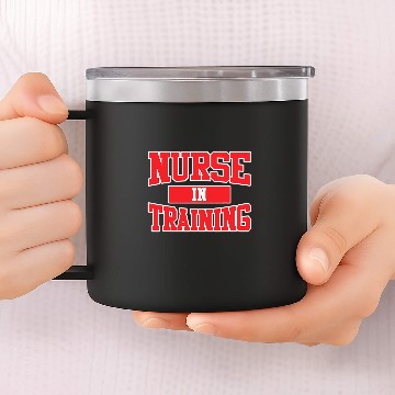 Discover nurses Job In Training Nursing Student Future nurses School 14oz Stainless Steel Tumblers