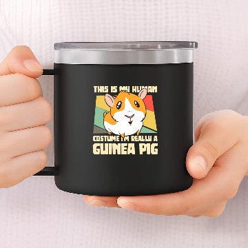 Discover Guinea Pig Pet This Is My Human Costume Im Really A Guinea Pig Pet Gifts Zip 14oz Stainless Steel Tumblers