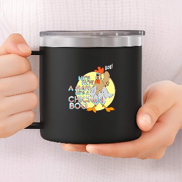 Discover Chicken Pet Animaniacs Hes a Chicken Boo 14oz Stainless Steel Tumblers