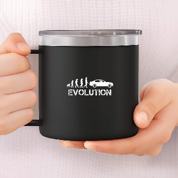 Discover Evolution Car 2Car Mechanic Car Screwdriver Car Lovers Baseball Tees 14oz Stainless Steel Tumblers