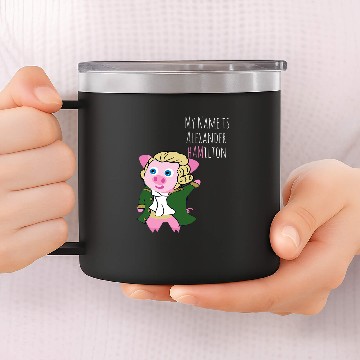 Discover Pig Pet Alexander HAMilton Funny Baseball Tees 14oz Stainless Steel Tumblers
