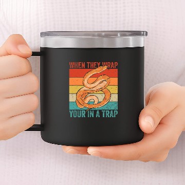 Discover Python Pet vintages Royal Python And Coral Ball Python 14oz Stainless Steel Tumblers